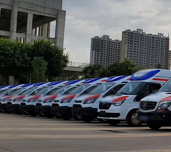 五台县服务车队展示